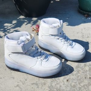 light up high top heelies sneakers